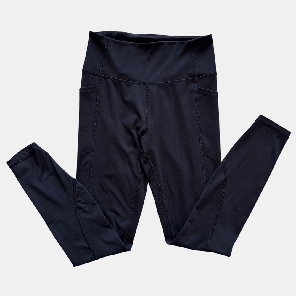 Victoria's Secret VSX Essential High Rise Pocket Leggings Small S Black Yoga Gym